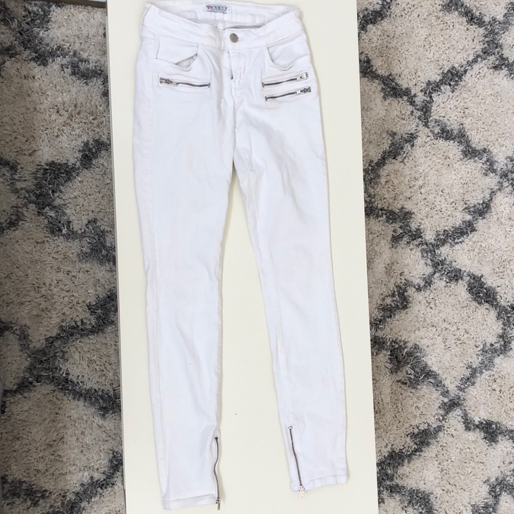 White jeans